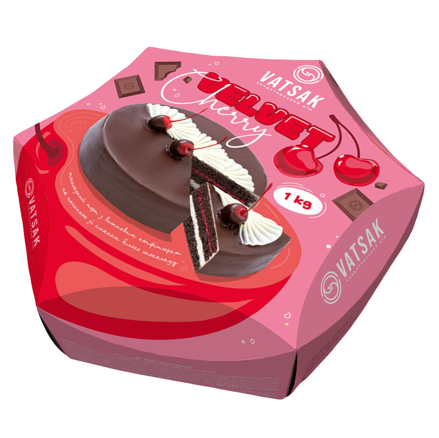 Velvet Cherry Cake